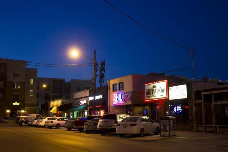 Denton Texas food street